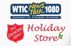 WTIC News Talk 1080 BROADCAST HO STREAMING ON DEMAND THE SALVATION ARMY Holiday Store